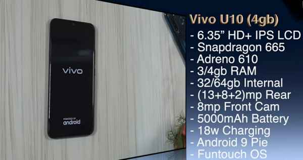 Обзор важных достоинств и недостатков нового смартфона Vivo U10
