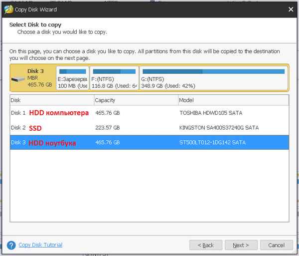 Как перенести Windows с жесткого диска (HDD) на SSD накопитель на ноутбуке (без переустановки Windows) - всего за 3 шага!