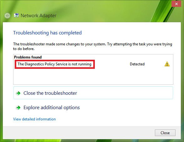 Служба политики диагностики не запущена на Windows 7,8.1,10 как запустить?